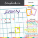 Scrapbook.com - SVG Cut File - Calendar - Bundle of 16 Designs