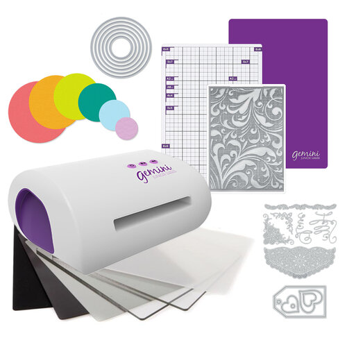 Exclusive Crafter's Companion Gemini Jr. Machine Die Cutting Bundle - Nested Circles