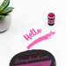 Scrapbook.com - Premium Hybrid Ink Pad and Reinker - Confetti Pink