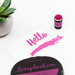 Scrapbook.com - Premium Hybrid Ink Pad - Rose Group - Confetti Pink