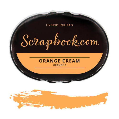 Scrapbook.com Hybrid Ink Pad Orange Cream