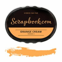 Scrapbook.com - Premium Hybrid Ink Pad - Orange Group - Orange Cream