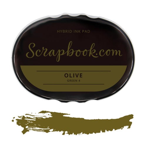 Scrapbook.com - Premium Hybrid Ink Pad - Olive