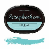 Scrapbook.com - Premium Hybrid Ink Pad - Sky Group - Sky Blue