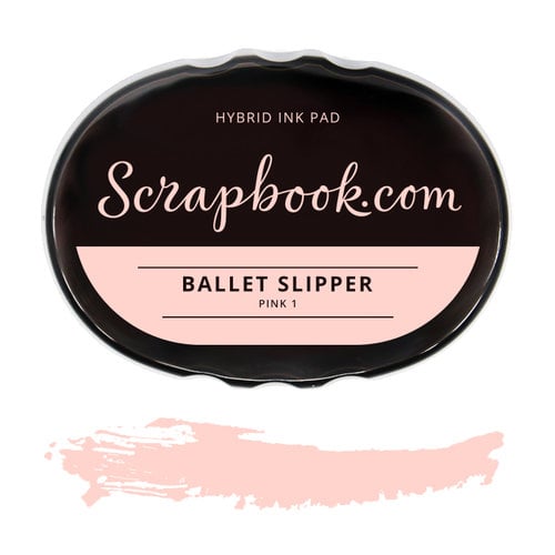 Scrapbook.com - Premium Hybrid Ink Pad - Pink Group - Ballet Slipper