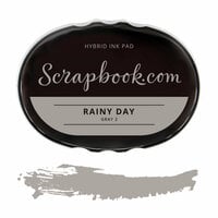Scrapbook.com - Premium Hybrid Ink Pad - Gray Group - Rainy Day