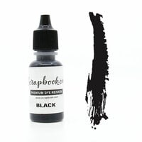 Scrapbook.com - Premium Dye Reinker - Black