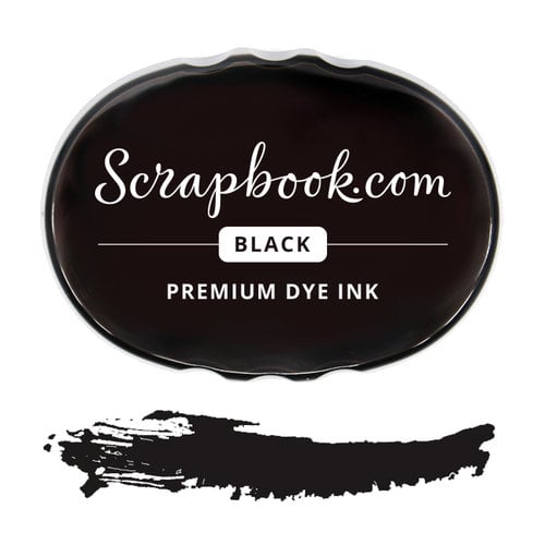 Scrapbook.com - Premium Dye Ink Pad - Black
