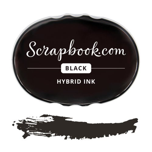 Scrapbook.com - Premium Hybrid Ink Pad - Black
