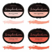 Scrapbook.com - Premium Hybrid Ink Pad Kit - Pink Group