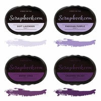 Scrapbook.com - Premium Hybrid Ink Pad Kit - Violet Group