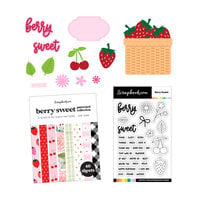 Scrapbook.com - Berry Sweet Bundle - Dies, Stamps, Paper