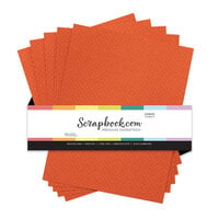 Scrapbook.com - 8.5 x 11 Premium Swiss Dot Cardstock - Embossed Dots - 80lb - Cosmos - 5 Sheets