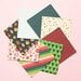 Scrapbook.com - Holiday - Patterned Cardstock Paper Pad - Double Sided - A2 - 4.25 x 5.5 - 40 Sheets