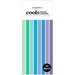 Scrapbook.com - Cools - Smooth Cardstock Paper Pad - Slimline - 3.5 x 8.5 - 40 Sheets