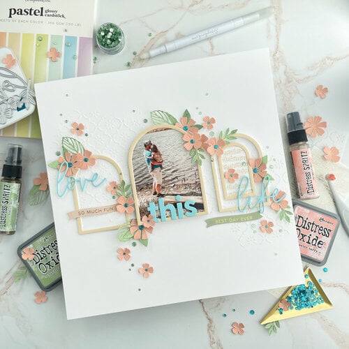 Scrapbook.com - Pastel - Glossy Cardstock Paper Pad - A2 - 4.25 x 5.5 - 40 Sheets Scrapbook.com - Pastel - Glossy Cardstock Paper Pad - A2 - 4.25 x 5.5 - 40 Sheets