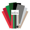 Scrapbook.com - Christmas - Smooth Cardstock Paper Pad - Slimline - 3.5 x 8.5 - 40 Sheets