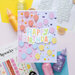 Scrapbook.com - Hooray - Patterned Cardstock Paper Pad - Double Sided - A2 - 4.25 x 5.5 - 40 Sheets