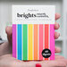 Scrapbook.com - Brights - Smooth Cardstock Paper Pad - A2 - 4.25 x 5.5 - 40 Sheets