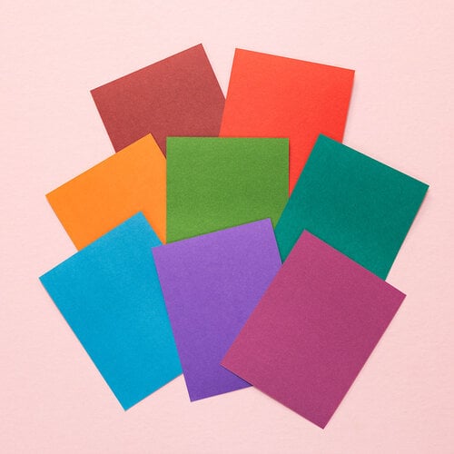 Scrapbook.com - Festive Duo- Smooth Cardstock Paper Pad - Double Sided - 6x8 - 40 Sheets