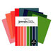 Scrapbook.com - Jewels - Smooth Cardstock Paper Pad - A2 - 4.25 x 5.5 - 40 Sheets