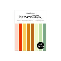 Scrapbook.com - Harvest - Smooth Cardstock Paper Pad - A2 - 4.25 x 5.5 - 40 Sheets
