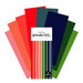 Scrapbook.com - Jewels - Smooth Cardstock Paper Pad - Slimline - 3.5 x 8.5 - 40 Sheets