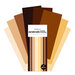 Scrapbook.com - Neutrals - Smooth Cardstock Paper Pad - Slimline - 3.5 x 8.5 - 40 Sheets