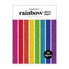 Scrapbook.com - Rainbow - Glitter Paper Pad - 6x8 - 40 Sheets