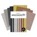 Scrapbook.com - Mixed Metals - Glitter Paper Pad - A2 - 4.25 x 5.5 - 40 Sheets