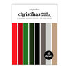 Scrapbook.com - Christmas - Smooth Cardstock Paper Pad - 6x8 - 40 Sheets