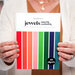Scrapbook.com - Jewels - Smooth Cardstock Paper Pad - 6x8 - 40 Sheets