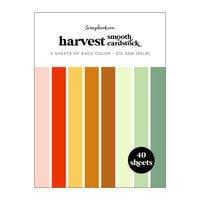 Scrapbook.com - Harvest - Smooth Cardstock Paper Pad - 6x8 - 40 Sheets