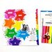 Scrapbook.com - Rainbow - Smooth Cardstock Paper Pad - 6x8 - 40 Sheets