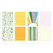 Scrapbook.com - Sherbet - Patterned Cardstock Paper Pad - Double Sided - 6x8 - 40 Sheets