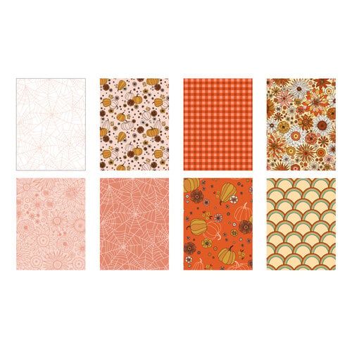  Playful - Patterned Cardstock Paper Pad - Double Sided -  6x8 - 40 Sheets