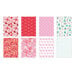 Scrapbook.com - Peppermint - Patterned Cardstock Paper Pad - Double Sided - 6x8 - 40 Sheets