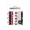 Scrapbook.com - Magical - Patterned Cardstock Paper Pad - Double Sided- A2 - 4.25 x 5.5 - 40 Sheets
