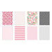Scrapbook.com - Berry Sweet - Patterned Cardstock Paper Pad - Double Sided - 6x8 - 40 Sheets