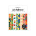 Scrapbook.com - Joyful - Patterned Cardstock Paper Pad - Double Sided - A2 - 4.25 x 5.5 - 40 Sheets