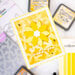Scrapbook.com - Yellows - Smooth Cardstock Paper Pad - Double Sided - A2 - 4.25 x 5.5 - 40 Sheets
