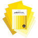 Scrapbook.com - Yellows - Smooth Cardstock Paper Pad - 6x8 - 40 Sheets