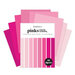 Scrapbook.com - Pinks - Smooth Cardstock Paper Pad - Double Sided - A2 - 4.25 x 5.5 - 40 Sheets