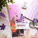 Scrapbook.com - Purples - Smooth Cardstock Paper Pad - Double Sided - A2 - 4.25 x 5.5 - 40 Sheets