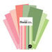 Scrapbook.com - Floral - Smooth Cardstock Paper Pad - Slimline - 3.5 x 8.5 - 40 Sheets