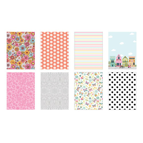  Sunny Lane - Patterned Cardstock Paper Pad - Double Sided - A2 - 4.25 x 5.5 - 40 Sheets