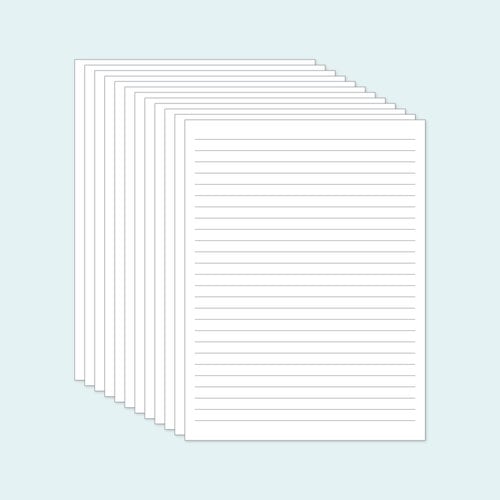 Scrapbook.com - Simple Scrapbooks - Cards - 6x8 Vertical Journaling Cards - 12 Pack