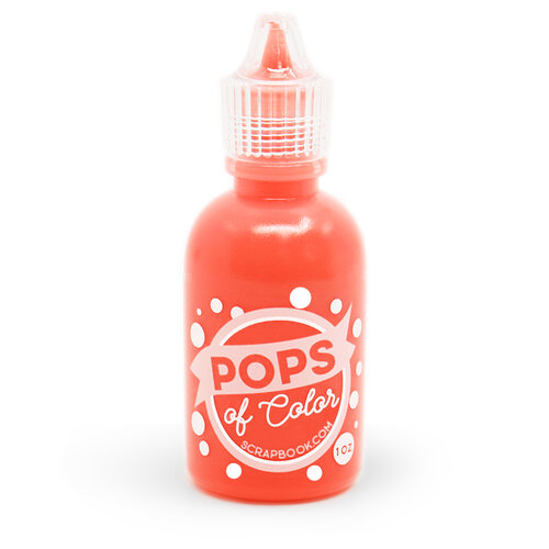 Scrapbook.com - Pops of Color - Gloss - Coral Sunset - 1oz