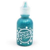 Scrapbook.com - Pops of Color - Glitter - Teal Twinkle - 1oz