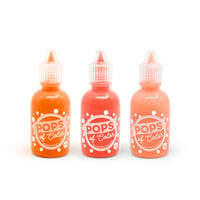 Scrapbook.com - Pops of Color - Gloss - Orange Bundle - 1oz - 3 pack